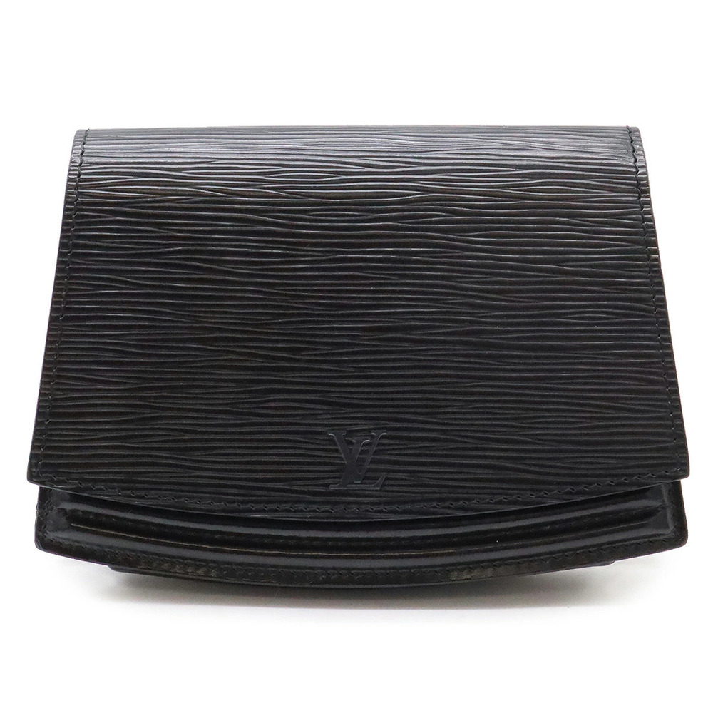 LOUIS VUITTON Epi Tilsit Waist Pouch Clutch Body Bag Noir Black Belt cut